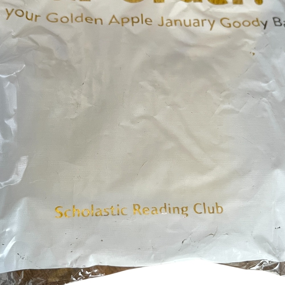 Scholastic Golden Apple Teacher Gloves Reading Club January 2017 Gift - Picture 5 of 5